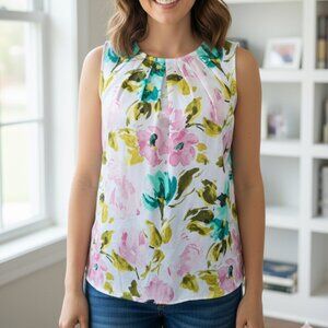 🛍️ BUNDLE ONLY • Merona floral print blouse Small